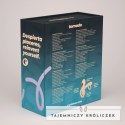 Crushious Tornado Black - Obrotowa opaska intymna z pilotem 12 cm Crushious