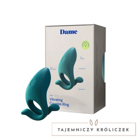 Dame Hug pierścień intymny wodoodporny 5 trybow ładowanie USB-C Dame