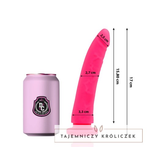 Delta Club Model Silikonowy Medyczny Rożowy 17 cm x 3 cm DELTACLUB