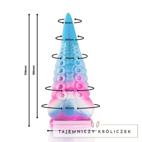 EPIC Cybersilicock Phorcys Niebieski Model Macka Mały Rozmiar 17 cm EPIC