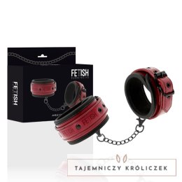 Fetish Submissive Dark Room - wegańskie kajdanki na kostki z neoprenem FETISH SUBMISSIVE