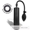 INTENSE Pump 02 czarna - system prożniowy, cylinder 20 cm, wskaźnik INTENSE
