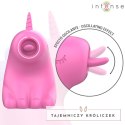 Intense Pinkie 360 - obrotowy stymulator z motywem jednorożca, fuksja INTENSE