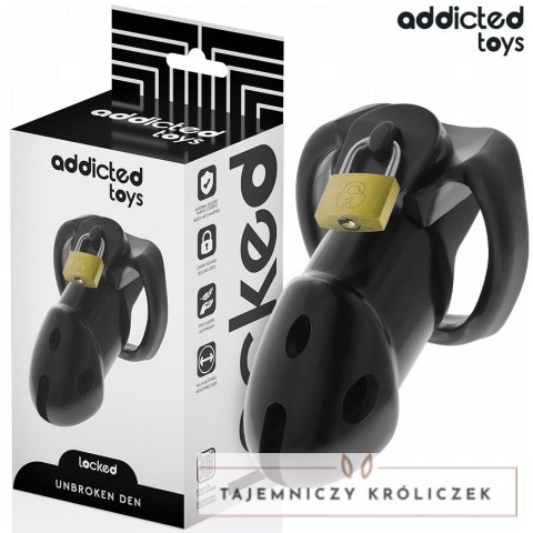 Addicted Toys Locked - system kontroli, klatka zabezpieczająca 9,8 cm ADDICTED
