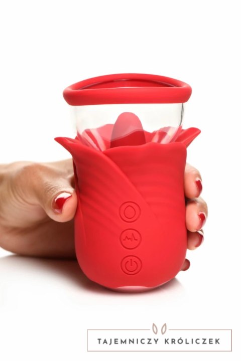 Lily Lover Model LS1 - System wibracji i funkcja zasysania, rożowy XR Brands