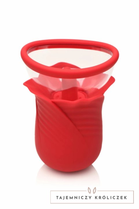 Lily Lover Model LS1 - System wibracji i funkcja zasysania, rożowy XR Brands