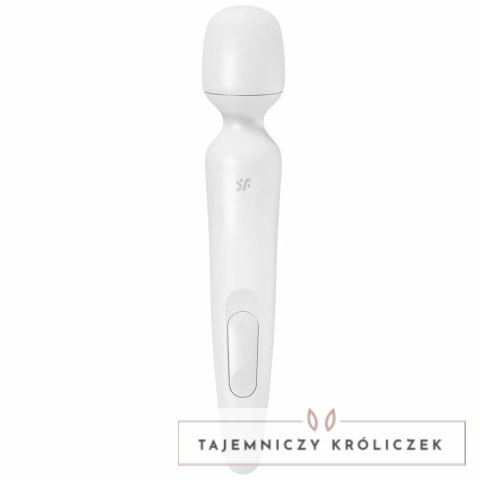 Satisfyer Wand-erland biały - masażer wibracyjny XXL, wodoodporny SATISFYER