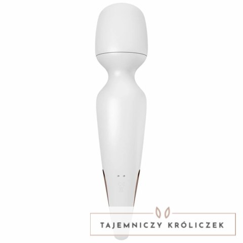 Satisfyer Wand-erland biały - masażer wibracyjny XXL, wodoodporny SATISFYER