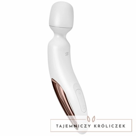 Satisfyer Wand-erland biały - masażer wibracyjny XXL, wodoodporny SATISFYER