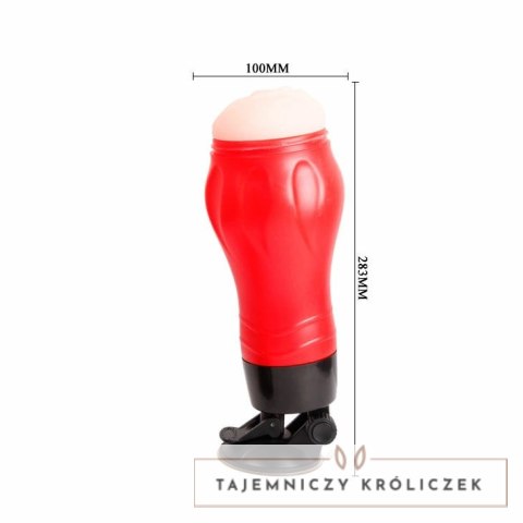 Crazy Bull Flora - Model intymny z bazą i funkcją dźwięku, 28,3 cm CRAZY BULL