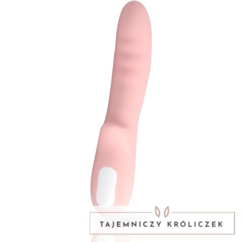 MIA Pisa rożowy - silikonowy model z podwojnym napędem 10 trybow MIA