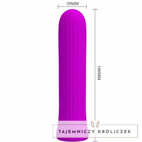 Pretty Love Blanche - Wibrator Silikonowy, Rożowy, 12 Trybow, USB PRETTY LOVE