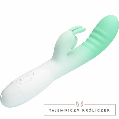 Pretty Love Cerberus model z 30 trybami pracy silikon zielony PRETTY LOVE