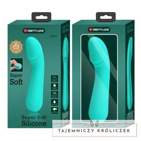 Pretty Love Cetus Aqua Green - Elastyczny model punktowy USB, silikon PRETTY LOVE
