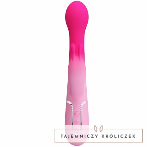 Pretty Love Dejon 3w1 wielofunkcyjny masażer silikonowy rożowy PRETTY LOVE