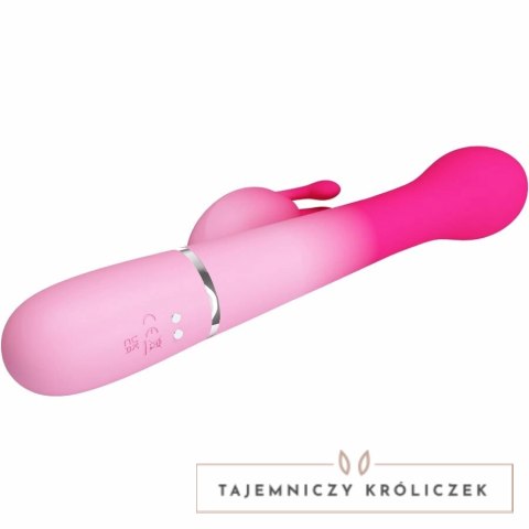 Pretty Love Dejon 3w1 wielofunkcyjny masażer silikonowy rożowy PRETTY LOVE