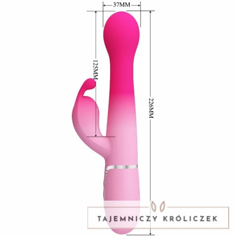 Pretty Love Dejon 3w1 wielofunkcyjny masażer silikonowy rożowy PRETTY LOVE