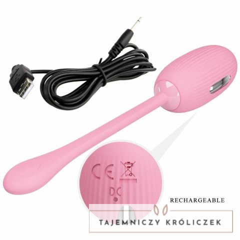 Pretty Love Doreen Pink - Wibrujące jajko sterowane aplikacją, akumulator PRETTY LOVE