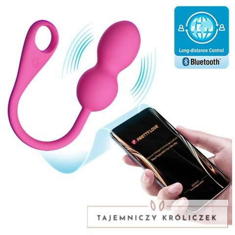 Pretty Love Elvira Rożowe Kulki Treningowe Kegla z Aplikacją Bluetooth PRETTY LOVE