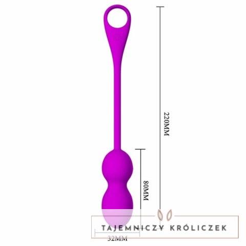 Pretty Love Elvira - fioletowy system do ćwiczeń mięśni Kegla, 12 trybow, USB PRETTY LOVE