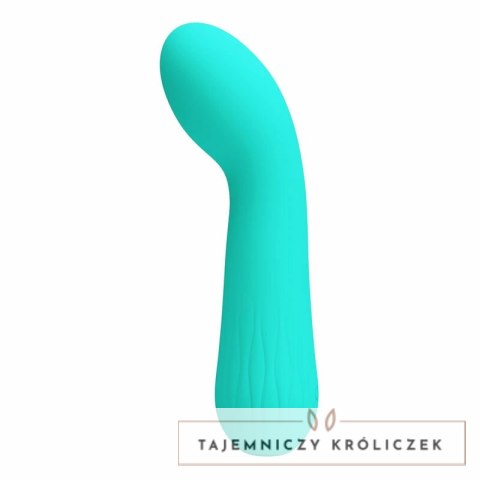 Pretty Love Faun Aqua Green - silikonowy model punktowy, ładowalny, 12 trybow PRETTY LOVE