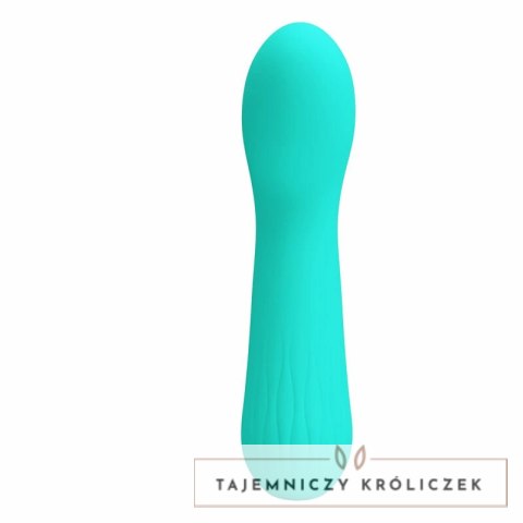 Pretty Love Faun Aqua Green - silikonowy model punktowy, ładowalny, 12 trybow PRETTY LOVE