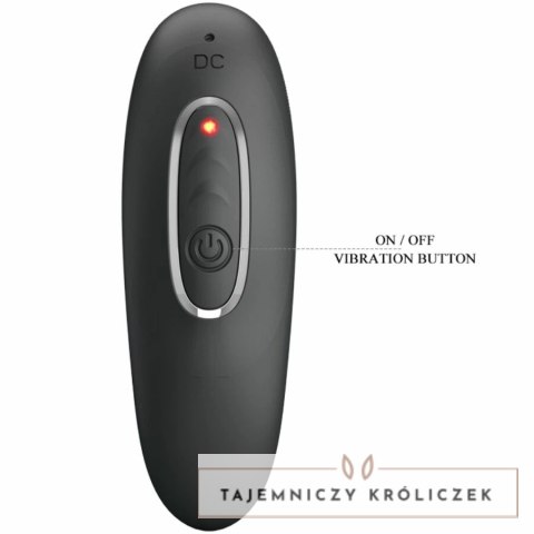 Pretty Love Remington masażer wibrujący silikonowy czarny USB 12 trybow PRETTY LOVE
