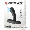 Pretty Love Remington masażer wibrujący silikonowy czarny USB 12 trybow PRETTY LOVE