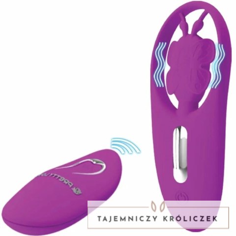 Pretty Love Tańczący Motylek Model do Majtek z Pilotem Liliowy 10,8 cm PRETTY LOVE