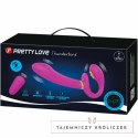 Pretty Love Thunderbird fioletowy - podwojny wibrator z pilotem PRETTY LOVE