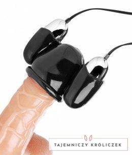 XR Brands Master Series Multi Speed Wibrujący Nasadnik na Głowkę XR Brands