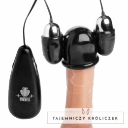 XR Brands Master Series Multi Speed Wibrujący Nasadnik na Głowkę XR Brands