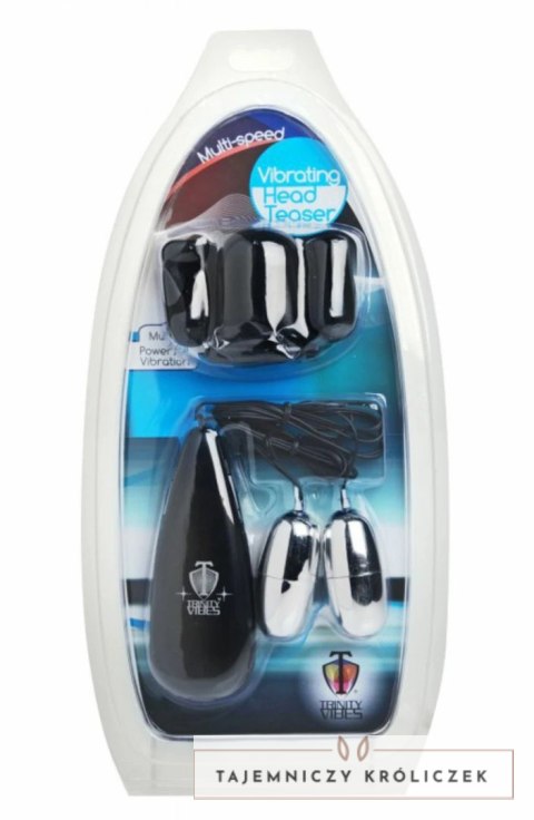 XR Brands Master Series Multi Speed Wibrujący Nasadnik na Głowkę XR Brands