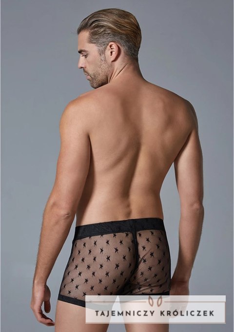 Allure Menswear szorty męskie L/XL z motywem gwiazdy czarne Allure