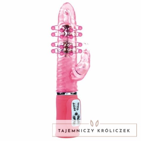 Baile Passion Rampante 10F Rożowy Model 27 cm - Wielofunkcyjny System Wibracji BAILE