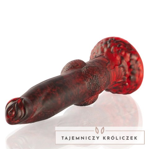 EPIC CYBERSILICOCK Prometheus Titan In Flames silikonowy model wibracyjny z pilotem USB EPIC
