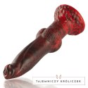 EPIC CYBERSILICOCK Prometheus Titan In Flames silikonowy model wibracyjny z pilotem USB EPIC