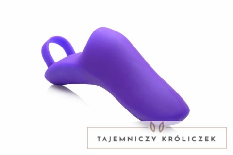 FRISKY Finger Bang Her Pro Pierścieniowy Wibrator do Palca Fioletowy XR Brands