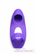 FRISKY Finger Bang Her Pro Pierścieniowy Wibrator do Palca Fioletowy XR Brands