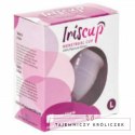 IrisCup Duży Kubeczek Menstruacyjny Rożowy + Torba Sterylizująca IRISCUP