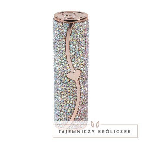 Loveline Sparkle Lipstick Vibrator Iridescent - Stylowy model z 4 nakładkami Loveline by Shots