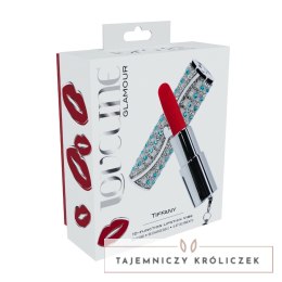 Loveline Tiffany Model Blue - Kompaktowy masażer z 4 nakładkami Loveline by Shots
