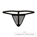 Male Power Pose Slip Stretch Net Czarny Uniwersalny Male Power
