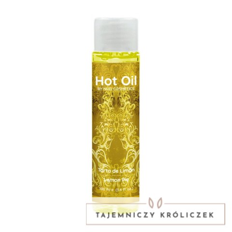 Nuei Lemon Pie Olejek Rozgrzewający do Masażu 100 ml - Edycja Smakowa Nuei