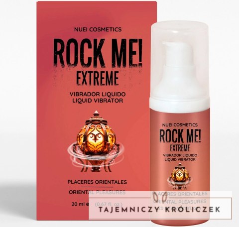 Nuei Rock Me! Liquid Vibrator Oriental Pleasures żel stymulujący 20 ml Nuei