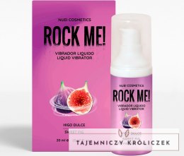 Nuei Rock Me! Żel aktywujący Sweet Fig 20 ml - efekt wibrujący, wegański Nuei