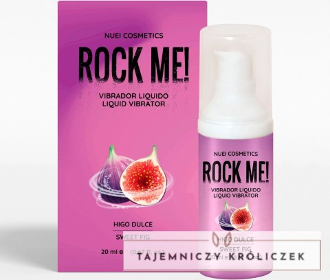 Nuei Rock Me! Żel aktywujący Sweet Fig 20 ml - efekt wibrujący, wegański Nuei