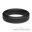 Perfect Fit Hefty Ring Classic silikonowy pierścień 3,6 cm czarny PerfectFitBrand