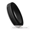 Perfect Fit Hefty Ring Classic silikonowy pierścień 3,6 cm czarny PerfectFitBrand