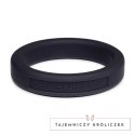 Perfect Fit Hefty Ring Classic silikonowy pierścień 4,4 cm czarny PerfectFitBrand